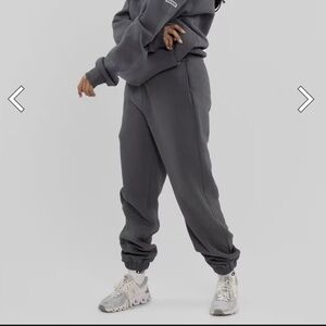 COMFRT Travel Essentials Steel Grey Jogger Sweatpants